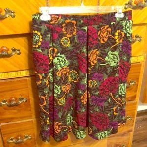 Lularoe Madison floral skirt
